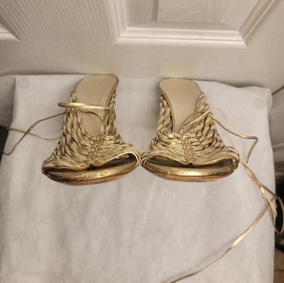 Gucci wrap ankle heel women shoe size 8 - Picture 12 of 16